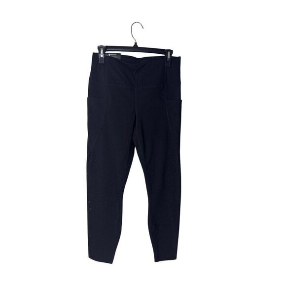 Members Mark Active Pocket Leggings Large Black High Waist Side Pockets - Picture 1 of 5